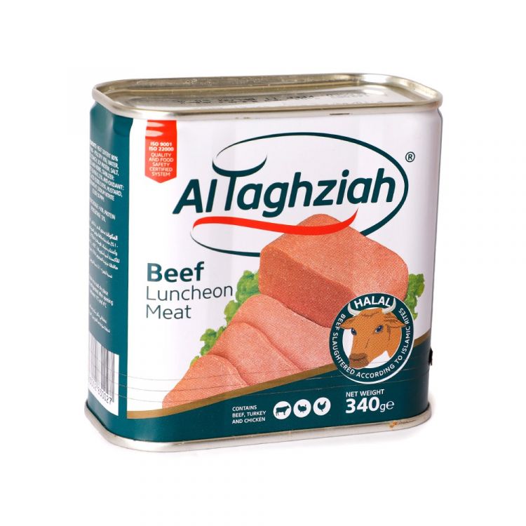 Al Taghziah Beef Luncheon Meat 340g