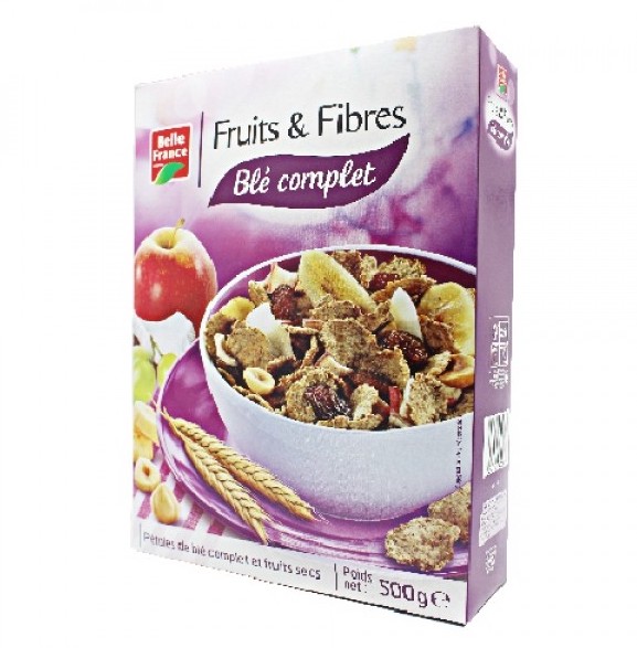 BF Fruits &amp; Fibres Ble Complet 500g