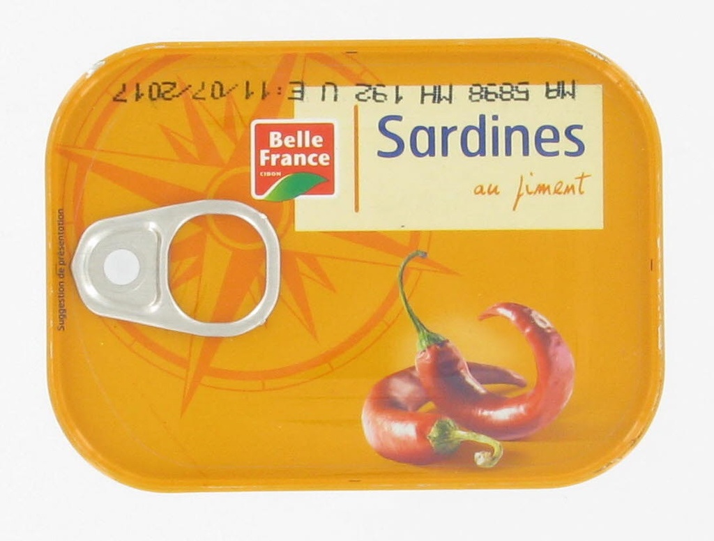 BF Sardines au Piment 135g