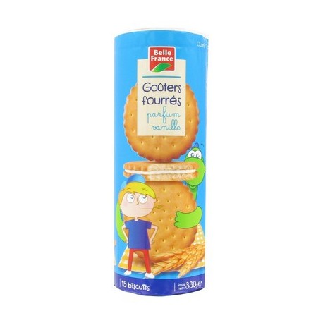 BF Gouter Fourre Vanille Rond 330g