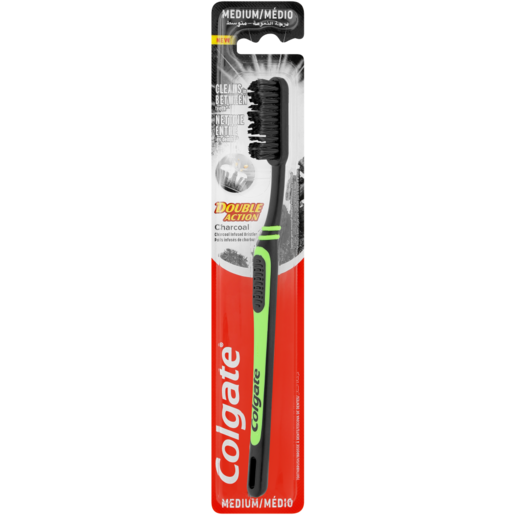 Brush Colgate Double Action Charcoal, M