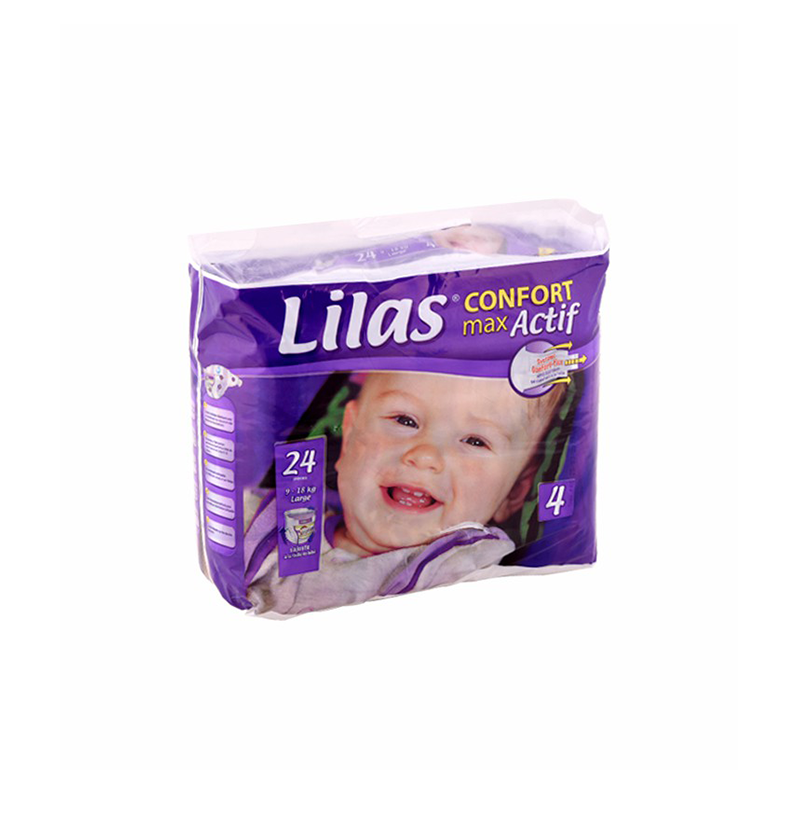 Couche Lilas bebe Taille 4