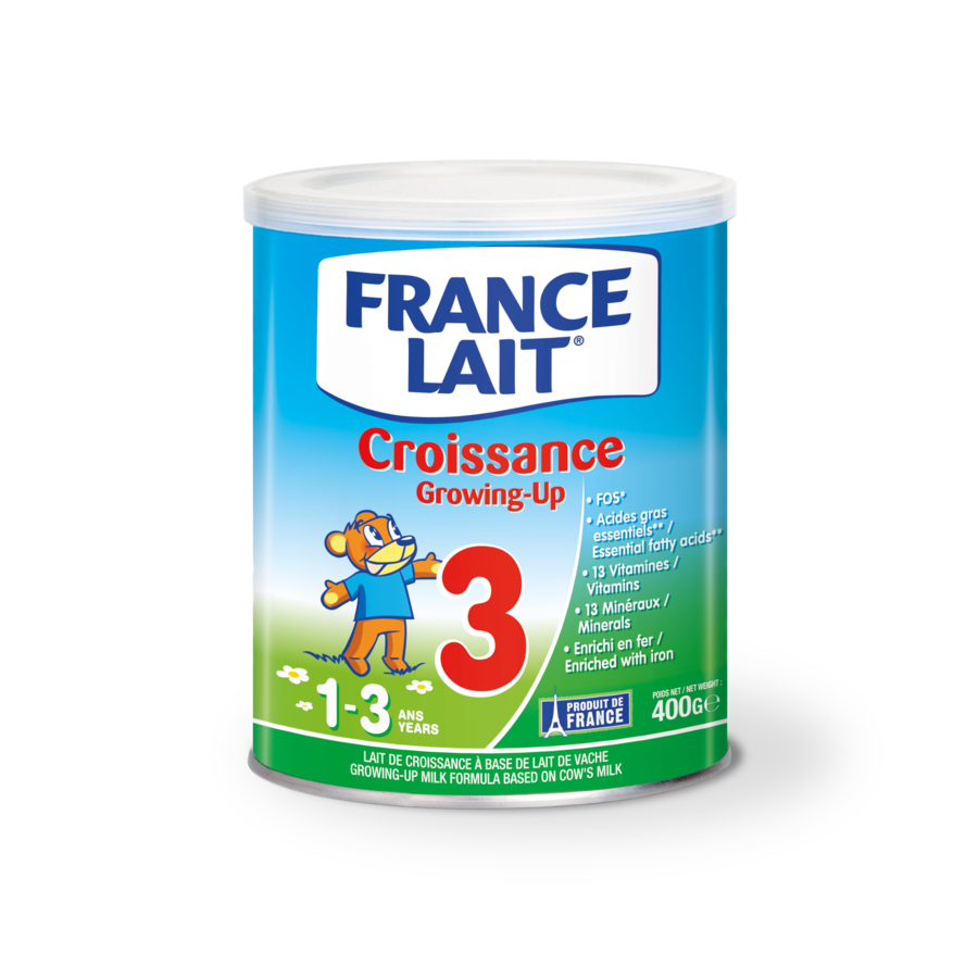 France lait croissance 3 400g