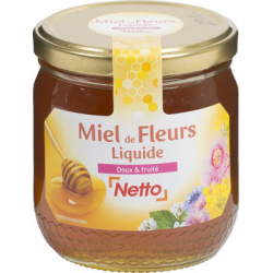 NETTO Miel de fleurs liquide 500g