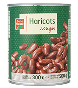 BF Haricots rouges 800g