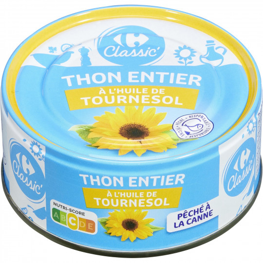 CF Thon a l'huile de Tournesol 150g