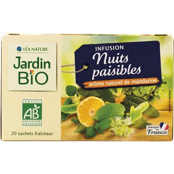 Jardin Bio Nuits paisibles x20