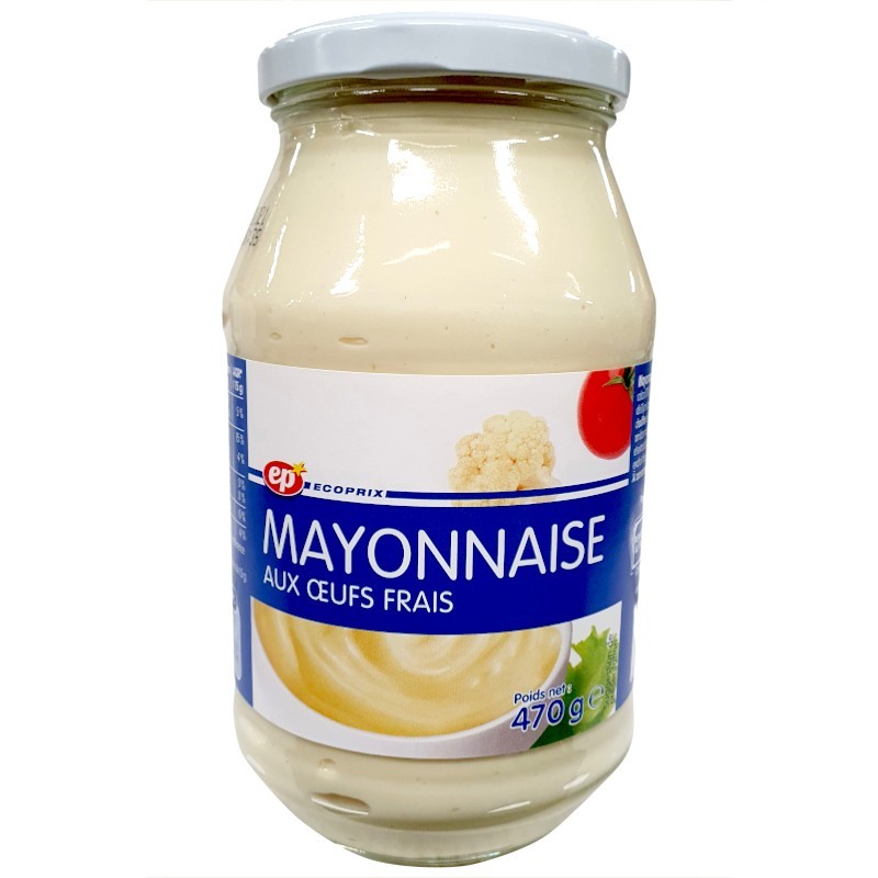 ep Mayo. aux oeufs frais 470g