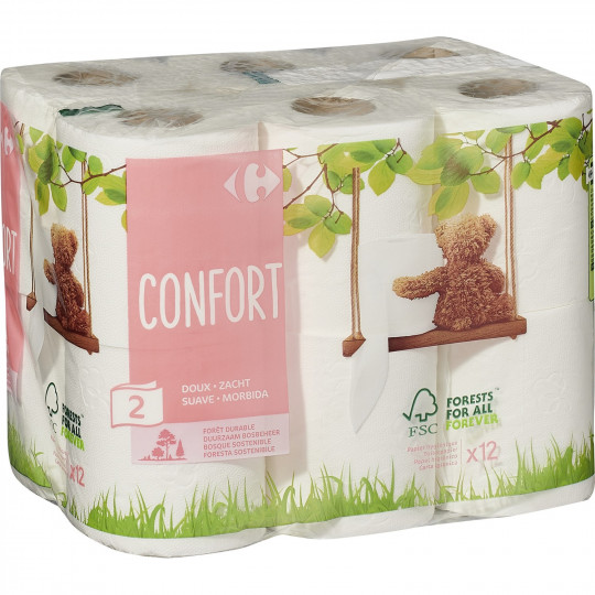 CF Papier Toilette Confort x12