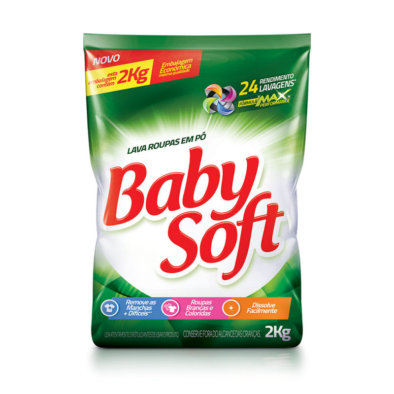 Baby soft détergent en poudre 1kg