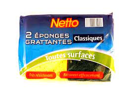 NETTO eponges grattantes x2