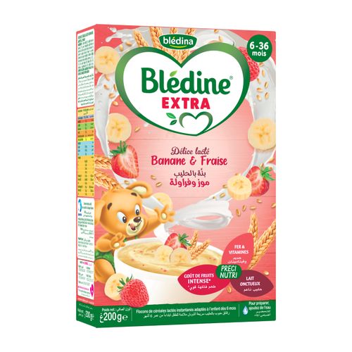 Bledine Banane &amp; Fraise 250g