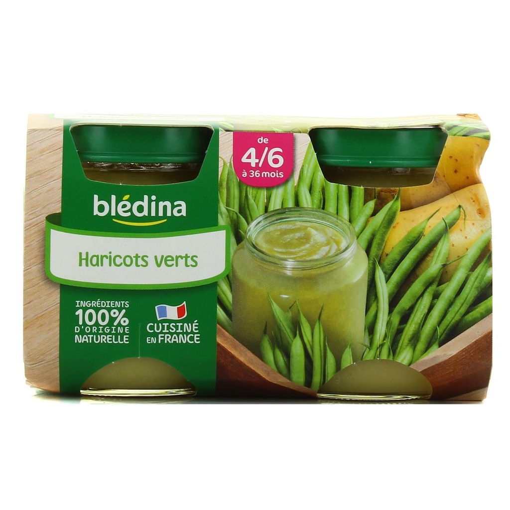 Bédina Petit pot Haricots verts 130g