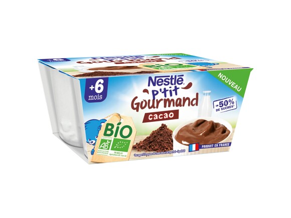 Nestle P'tit Gourmand Cacao 4x100g