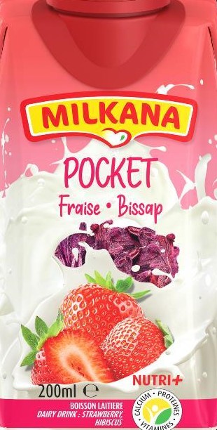 Milkana Pocket Fraise 200ml