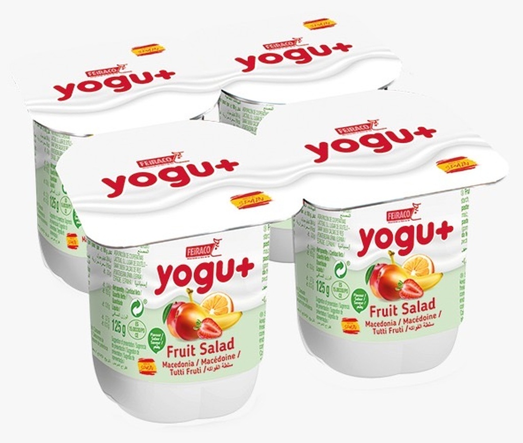 Yaourt yogu Fruits Salade 4x125g