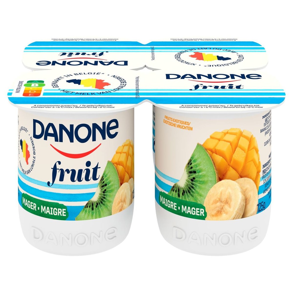 Yaourt Danone Mango 4x125g