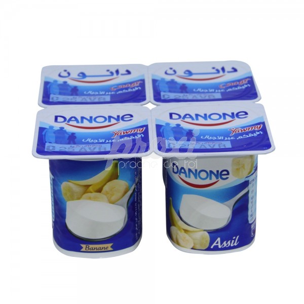 Yaourt Danone Banane 4x125g