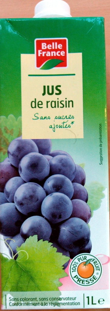 BF Jus de Raisin 1L