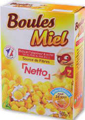 NETTO Boules Miel 500g