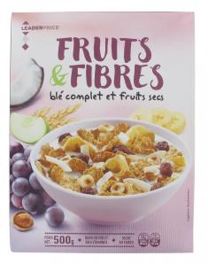 LP Corn Flakes Fruits &amp; fibres 500g