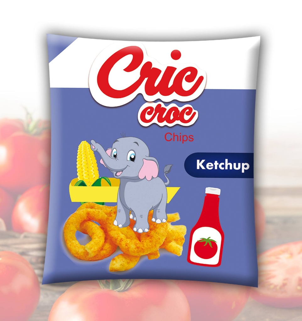 Chips Cric croc Ketchup 30g