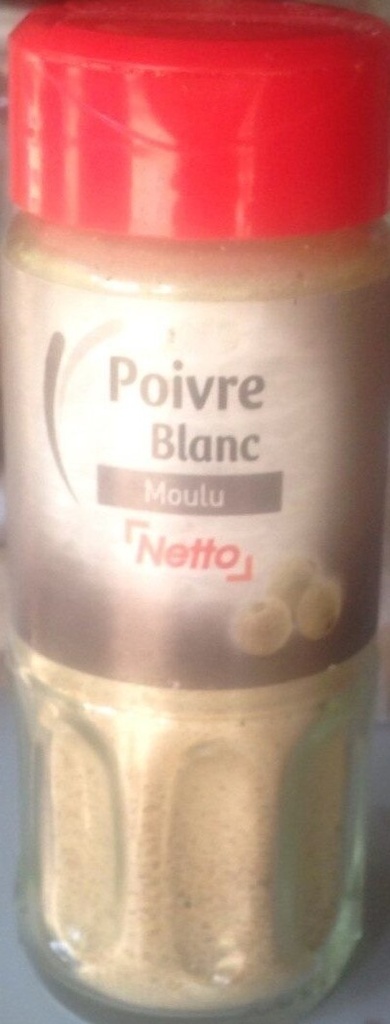 NETTO Poivre blanc 40g