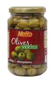 NETTO Olives vertes 333g