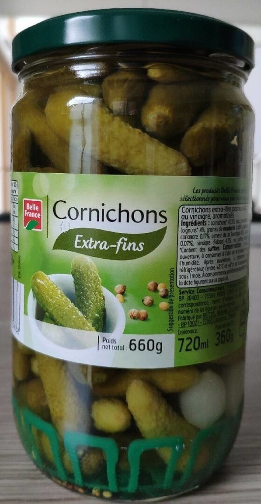 BF Cornichons 660g