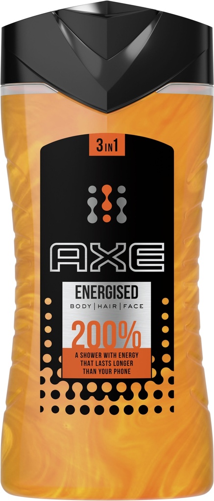 AXE Gel douche Energised 250ml