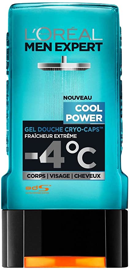 L'OREAL Cool Power Gel Douche 300ml