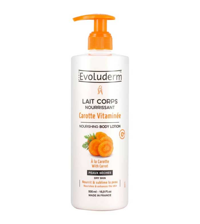 Evoluderm Gel Douche Carotte 500ml