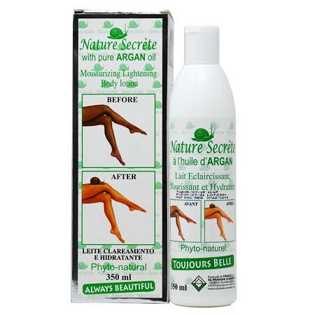 Lait Nature Secrete l'huile d'ARGAN 350ml