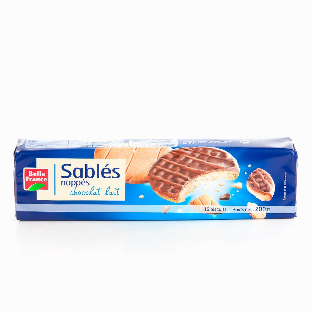 BF Biscuit Sables nappes choco lait 195g