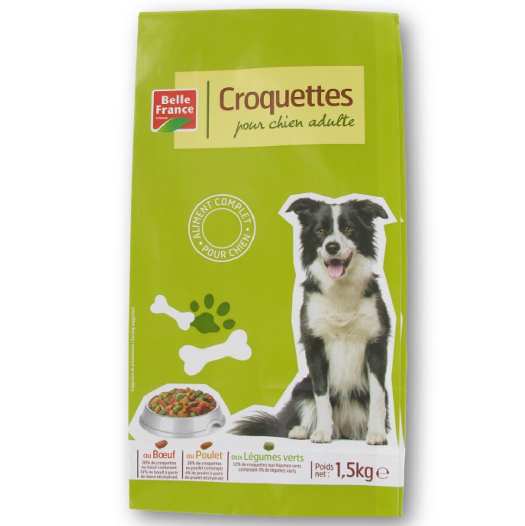 BF Croquette Pur Chien Adulte 1,5kg