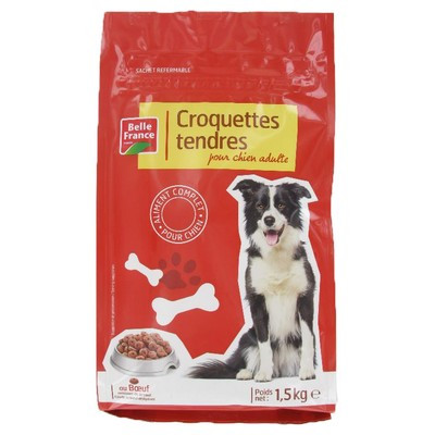 BF Croquette Tendre Pour Chien Adulte 1,5kg