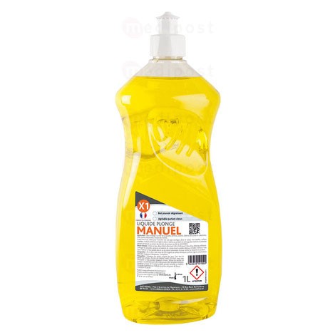 LP Liquide Vaisselle Citron Degraissant 1L