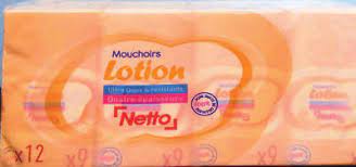 NETTO Mouchoirs a Jetter x12