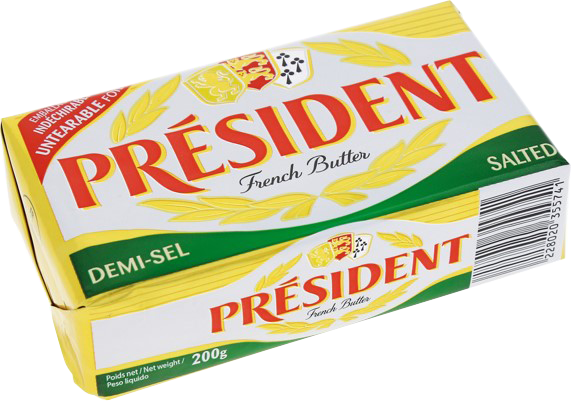 Beurre President Demi Sel 200g