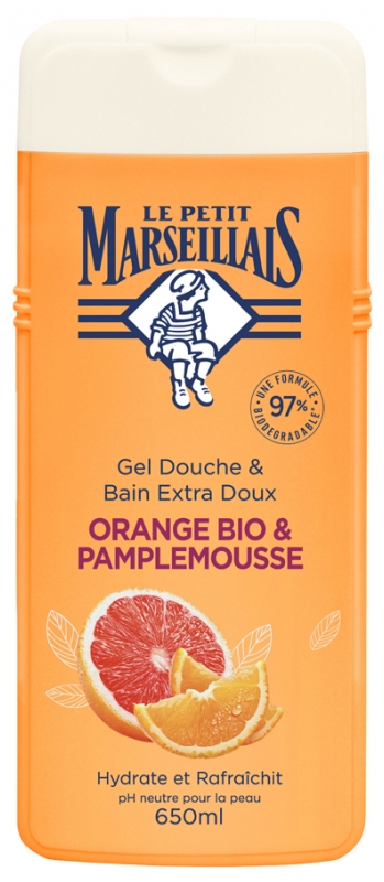 Gel Douche Petit Marseillals Orange 650ml