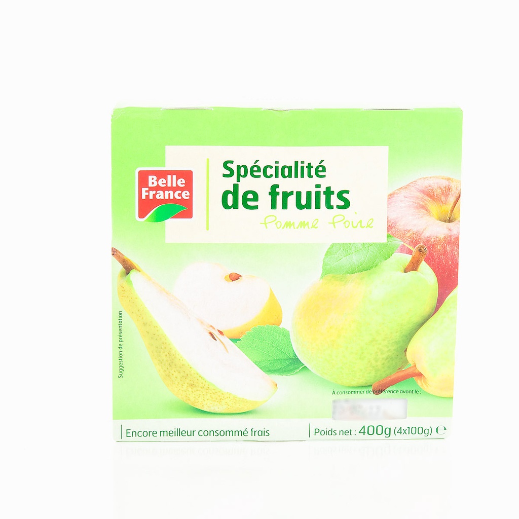 BF Dessert Pomme Poire 4x100g