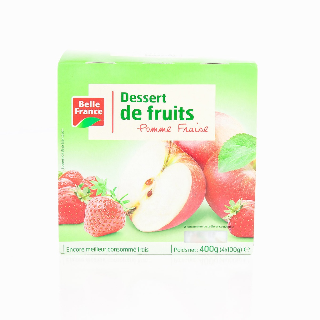 BF Dessert Pomme Fraise 4x100g