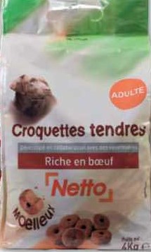 NETTO Croquettes tendres Adulte 4kg