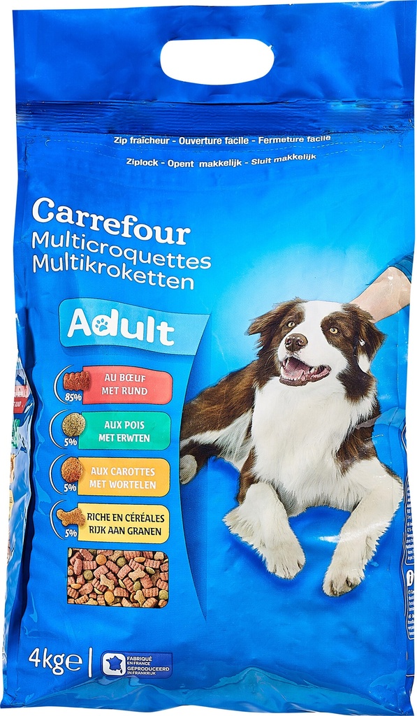 CF Multi-Croquette Pur Chien Adulte 4kg