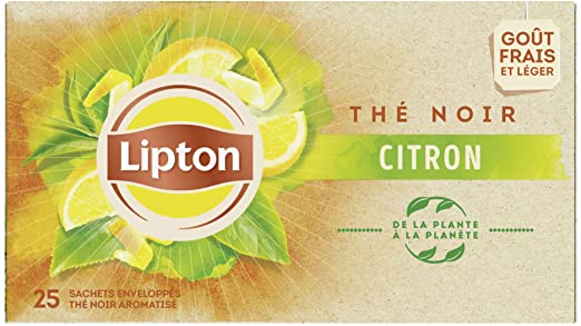 Lipton The Noir Citron x25