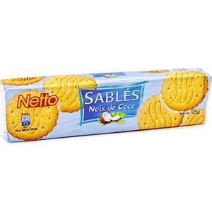 NETTO Sables a la noix de coco 125g