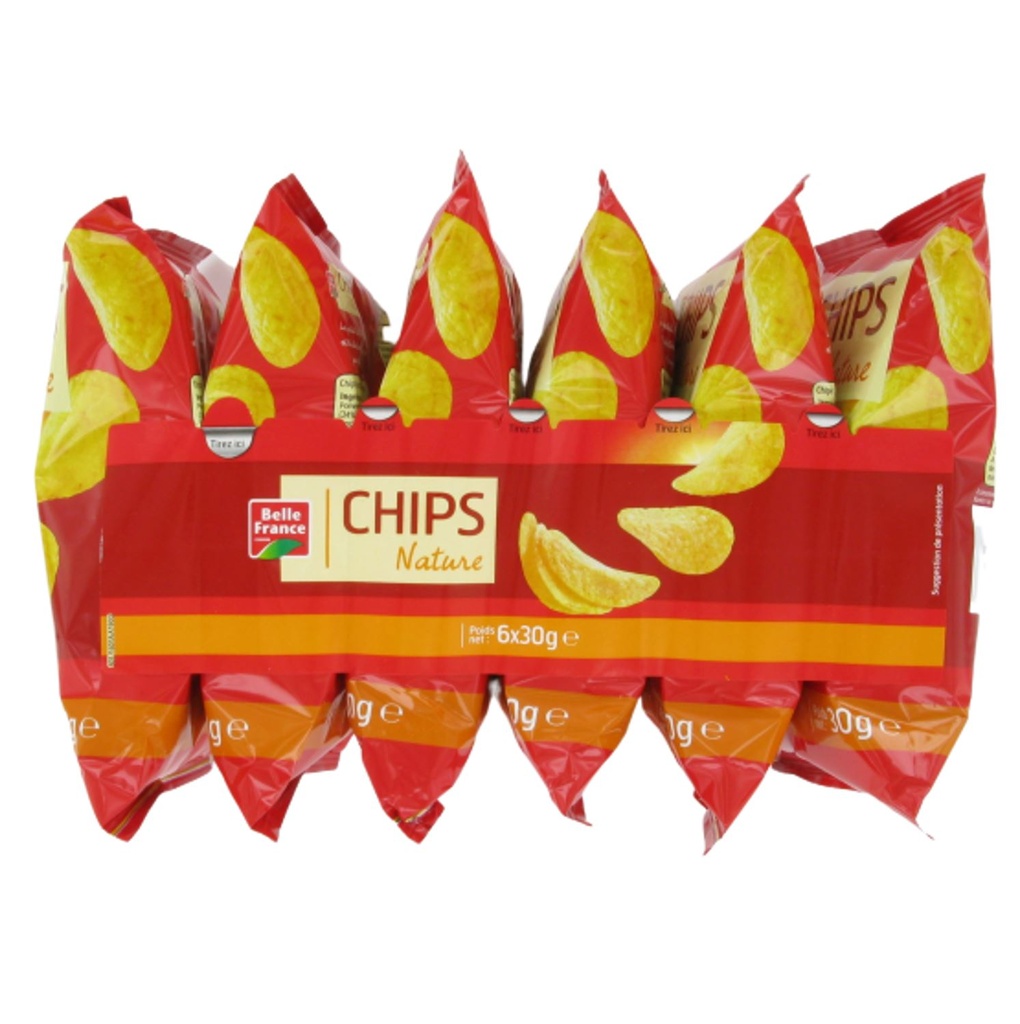 BF Chips Nature 30g x6