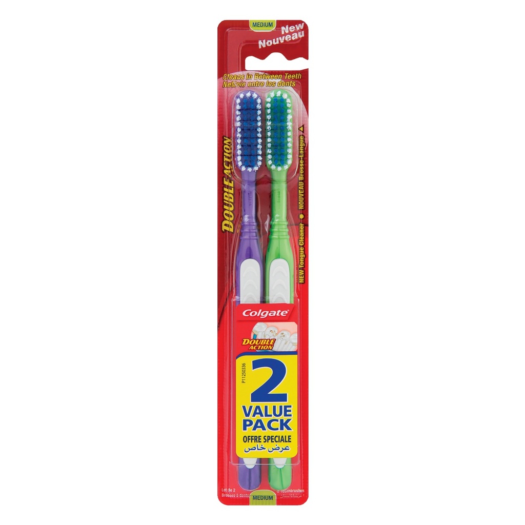 Brush Colgate Double Action x2 M