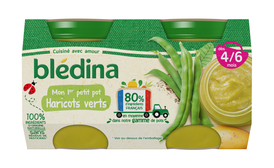 Bledina pot Haricot Vert 130g