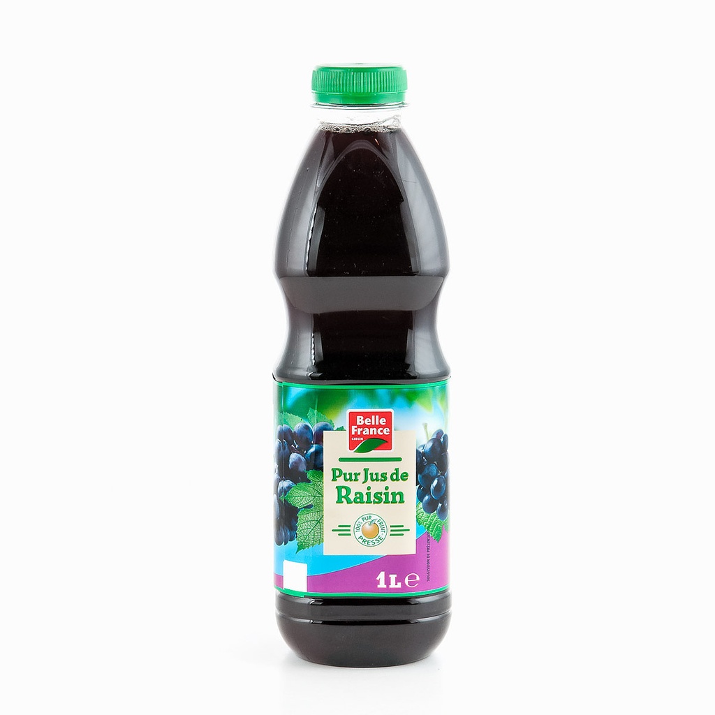 BF Jus Pur Jus de Raisin 1L Bouteille